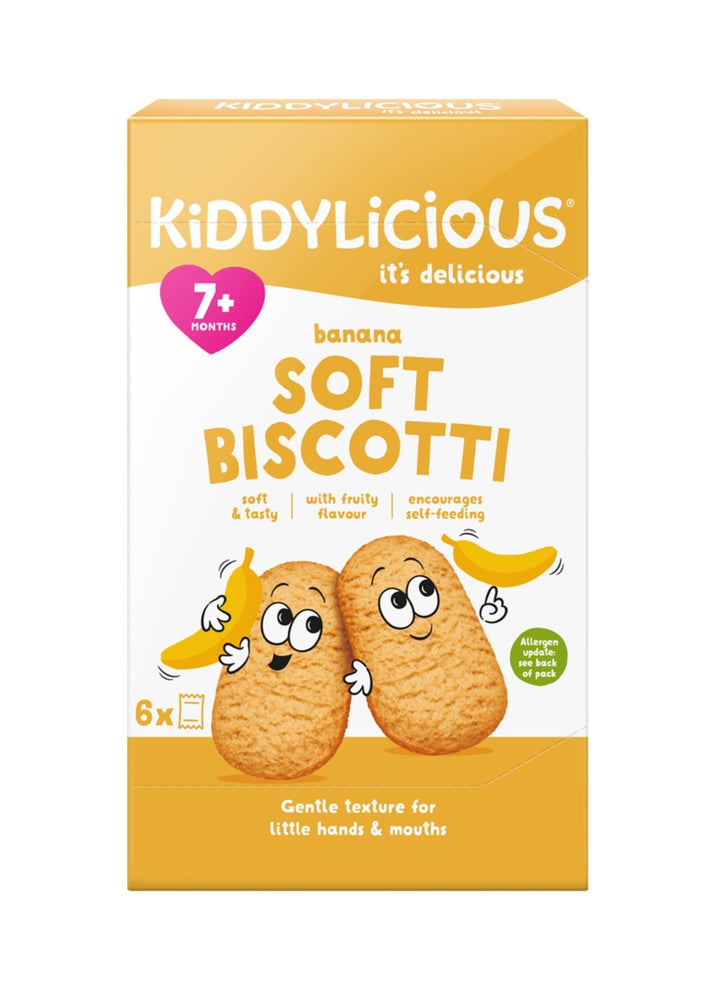 Yummy Baked Banana Soft Biscotti For Kids